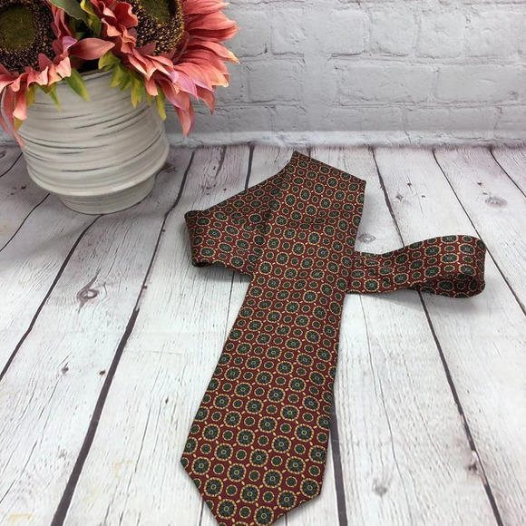 T. Harris London silk Tie - Picture 1 of 5